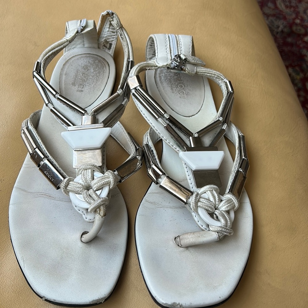 Gucci Sandals Italian leather 36,6